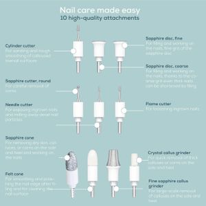 Beurer Manicure Pedicure Set – Electric Nail Care Kit