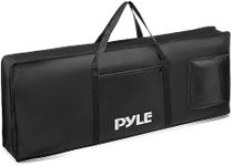 Pyle Keyboard Case, 61 Key Carrying Case Bag for Piano Keyboards, Protects and Covers Portable Digital Keyboard Water Resistant, Used for Models PKBRD6139BT, PKBRD6151PB, and PKBRD6175P