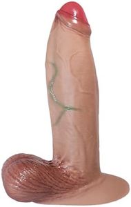 10 Inch Realistic Silicone Dildo, Huge Thick Dual Density Dildo