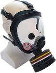 KYNG GAS Mask - 40 mm NBC Filter - Full Face Respirator Mask CBRN Survival & Tactical Gas Mask for Chemical Fumes, Particulates, and Smoke Protection, Military Grade Construction