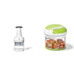 OXO Good Grips Vegetable Chopper & Starfrit Pull Chopper - Multi Purpose Manual Food Processor