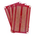 Gikfun Solder-able Breadboard Gold Plated Finish Proto Board PCB for Arduino Soldering Projects (Pack of 3PCS) GK1022