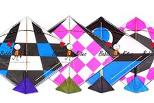 40 Multicolor Designer Big Cheel Kites + Free Shipping + Free Goodies