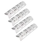 LOKHING 92071 (4-Pack) BBQ Spares Gas Grill Replacement Parts Stainless Steel BBQ Heat Plates Gas Grill Heat Shields for Kenmore, Master Forge, Perfect Flame, Uniflame and Others Models Gas Grill