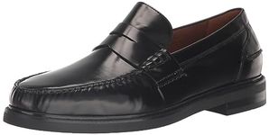 Cole Haan Mens Pinch Prep Penny Loafer, Black Brushoff, 10.5-M US