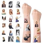 35 Sheets Tay-lor Temproary Tattooos Birthday Party Supplies Favors Party Bag Filler for Kids Boys Girls School Rewards……