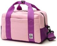 Chums Camera Boston Sweat Nylon Shoulder Bag, Pink, Free Size