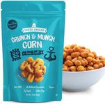 Three Amigos Corn Nuts Suger Free, 100% Vagan, Peanut Free Non-GMO (All Natural Ingredients) Guilt-Free snacking Toasted Corn Kernels in Reseable Bag - Crunchy & Munch Snack (12 OZ) (12 oz, Sea Salt)