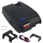 90160 Electronic Brake Control Proportional Trailer Brake Controller (LED Display, self-Diagnostic Function) Fit for Ford, GM, Chevy, Dodge, RAM, Toyota, Jeep