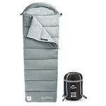 Naturehike Camping Sleeping Bag - 4 Season Warm & Cool Weather - Summer, Spring, Fall,Winter Lightweight, Waterproof for Adults & Kids - Camping Gear Equipment, Traveling, and Outdoors