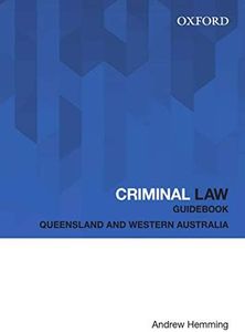 Criminal Law Guidebook: Queensland and Western Australia