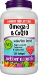 Webber natural Webber Naturals COQ10 Omega 3 (200 Softgels), 200 Count