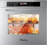 30-inch Electric Convection Single Wall Oven with 10 Cooking Functions, 5 cu.ft Capacity, Built-in Wall Oven, 360°Rotisserie, Self-Cleaning, LED Touch Control, Air Fryer