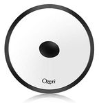 Ozeri GL3-30 Earth Fry Pan Lid, in Tempered Glass GL3 Silicone, Black