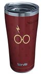 Tervis Harry Potter - Maroon and Gold Glasses Triple Walled Insulated Tumbler Travel Cup Keeps Drinks Cold & Hot, 20oz Legacy, Stainless Steel, 1 Count (Pack of 1)