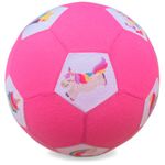 My First Football - Ideal For Toddlers or Kids Soft & Light Size 3 - Dinosaur, Unicorn, Animal or Numbers (Unicorn)