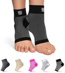 Bitly Plantar Fasciitis Sock - Ankle Support Socks - Compression Sleeve for Men & Women - Foot Support Brace to Relieve Pain, Improve Circulation & Heal - Pair