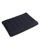 Mysa Sleep Weighted Blanket, 100% Cotton Fabric 300 Tc With Premium Glass Beads (48" X 72" Navy Blue 12 Lb)