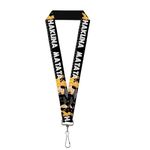 Buckle Down Lanyard-1.0"-Lion King Simba & Nala Hakuna Matata, Multicolor, One Size