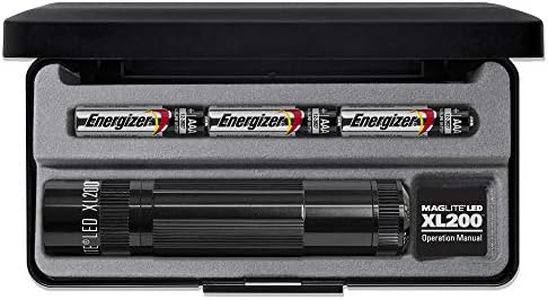 Maglite Men's XL200 LED Presentation Box Flashlight-Black