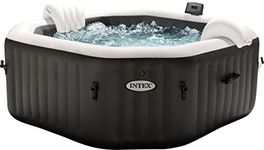 Intex Whirlpool Spa Octagon Bubble Jet 201 x 71 cm Black
