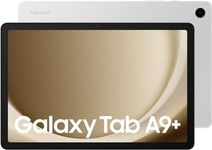 Samsung Galaxy Tab A9+ 11" 8GB+128GB Android Tablet, Big Screen, Quad Speakers, Upgraded Chipset, Multi Window Display, Slim, Light, Durable, International Version (Silver)