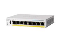 Cisco Systems Business CBS250-8PP-D Smart Switch | 8 Port GE | Partial PoE | Desktop | Limited Lifetime Hardware Warranty (CBS250-8PP-D-NA)