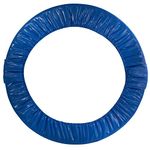 Upper Bounce Round Foldable Trampoline Safety Pad, Spring Cover for 6 Legs, Blue, 38-Inch