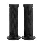 VOBOR Universal 22mm Vintage Type Motorbike Grips,Pro Taper Grips are Motorbike Accessories for Dirt Pit Bike(2 Pcs) (Black)