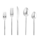 Fortessa Arezzo 18/10 Stainless Steel Flatware 5 Piece Place Setting