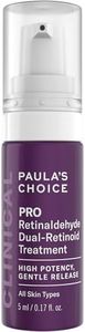 Paula’s Choice Pro Retinaldehyde Dual-Retinoid Advanced Treatment, High Potency Anti-Ageing Serum for Blemish-Prone Skin, Radiance & Rough, Bumpy Texture, Fragrance-Free, 5 mL