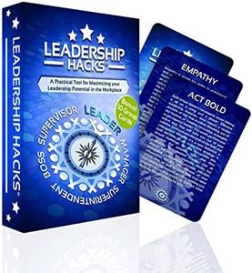 Leadership Development Cards -A Leadership Program for Corporate Management Based On Leadership Books - It's The Manager, Atomic Habits, Leaders Eat Last, Dare to Lead, Principles, Leader