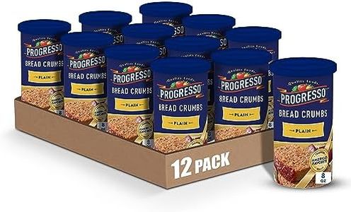 Progresso Plain Bread Crumbs, 8 oz. (Pack of 12)