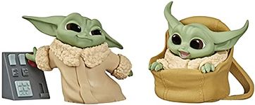 Star Wars The Bounty Collection Series 2 The Child Collectible Toys 5,5 cm Speeder Ride, Touching Buttons Figure 2-Pack