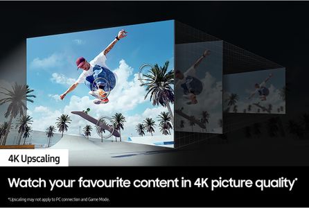 Samsung 55" Crystal UHD Smart TV – 4K HDR LED Display