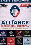 Topps 2019 Alliance of American Football - Value Box, Multicolor