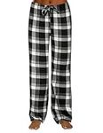 Ekouaer Women Pajama Pants Comfy Pj Bottom with Pockets Stretch Plaid Sleepwear