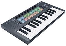 Novation FLkey Mini — Portable 25-Key, USB, MIDI Keyboard Controller with FL Studio Integration for Music Production