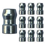 Tupo Spark Plug Terminal Nut 10PCS Compatible with NGK Bosch Champion Torch Brisk Denso Spark Plug Top End Cap