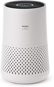 Winix Compact 4-Stage Hospital Grade True HEPA Air Purifier AUS-0850AAPU, Suitable For Areas Up To 59m2, Activated Carbon Filter, White