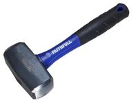 Faithfull FAIFG4 4lb Club Hammer with Fibreglass Handle 1.8kg (4lb) Blue/Black