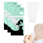 June tech 108 Pcs Double Sided Body Tape Transparent Tit/Fashion Tape with Long Strips Ideal for All Fabric Types and Sensitive Skin, Superior Adhesion