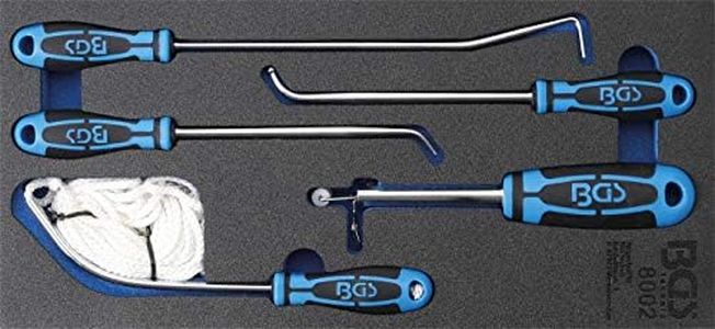 BGS 8002 - Insert de servante d'atelier 1/3 : Kit de montage de pare-brise à joint + enjoliveur - 5 pièces