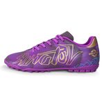 Nivia Aviator 3.0 Turf Shoe for Men with PVC Synthetic Leather and Die Cut Lightweight Insole Provides More Comfort and Grip, High Shear Strength TPU Sole, UK-09 (Purple)