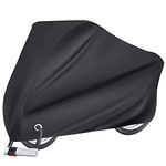 Puroma Bike Cover Outdoor Waterproof Bicycle Covers Rain Sun UV Dust Wind Proof with Lock Hole for Mountain Road Electric Bike XL