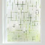 HomeVera Frosted Cross Pettern GlassFilm Window Film Window Sticker Glass stickerFor Privacy, Sun Control, Decor for Home, Office & Bathroom (16 Inch X 72 Inch)