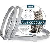 3 Pack Collar for Cats, Continue 24 Months Effectiveness Protection, Natural Prevention, Safe & Waterproof, Adjustable for Small, Medium and Large Dogs (3 Pack-cat)