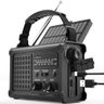 ROCAM Emergency Radio with 12000 mAh Rechargeable Battery, AM/FM Wind-Up Radio with Solar & Hand Crank Power – 8500mm² Solar Panel, Hi-Fi Sound, 120dB SOS Alarm Perfect for Camping & Outdoor