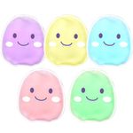 5 PCS Boo Boo Ice Pack, Kid Reusable Ice Pack, Auxiliary Fever Reduction, Hot Cold Pack for Kids Injuries, Wisdom Teeth, Baby Colic, Gas and Upset Stomach