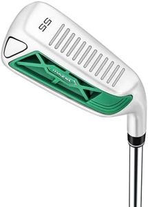 MAZEL Wedge - Golf Pitching & Chipper Wedge,Right/Left Handed,35,45,55,60 Degree for Men & Women,Improve Your Short Game (Stainless Steel (2025 Model,Green Head), Regular, 55, Degrees, Right)